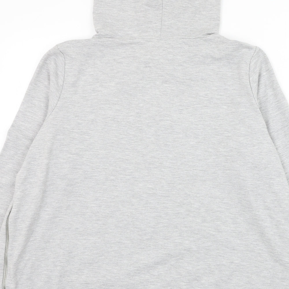 Savida Womens Grey Cotton Pullover Hoodie Size L Pullover