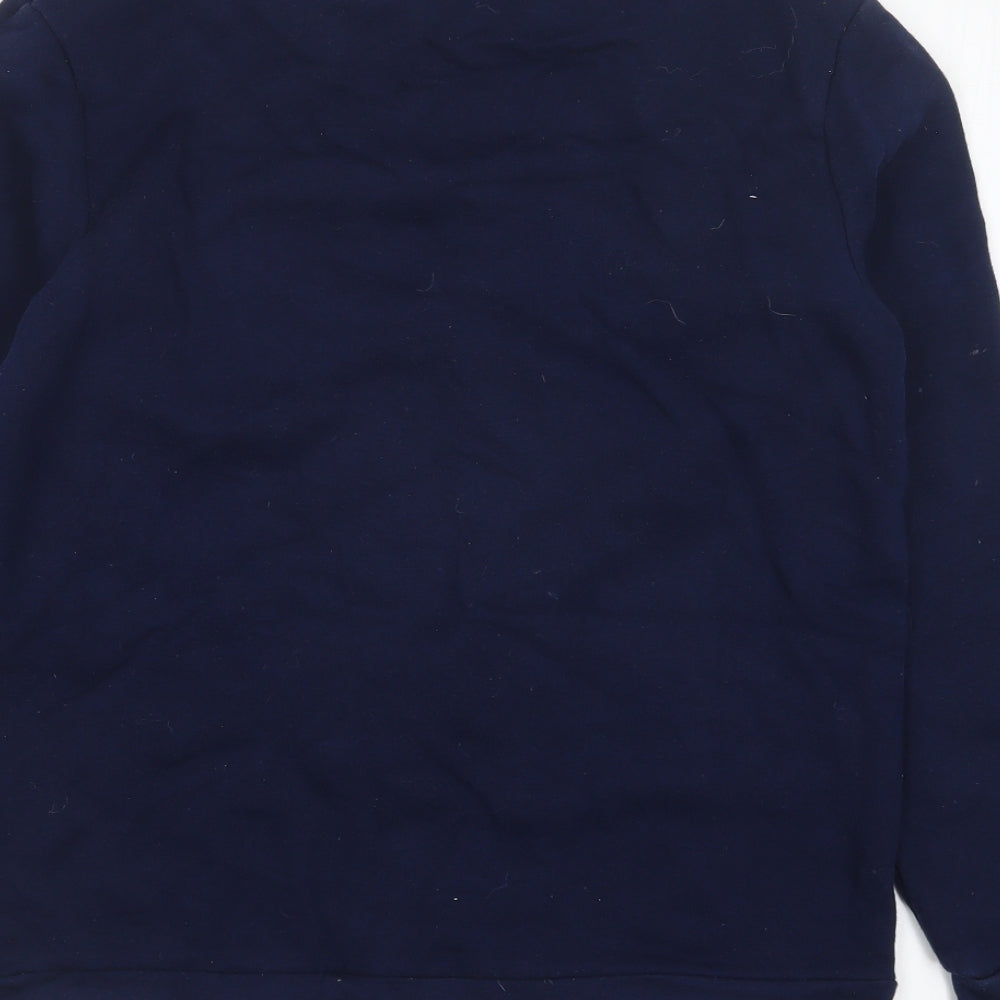 Circo Womens Blue Cotton Pullover Sweatshirt Size L Pullover - Skull