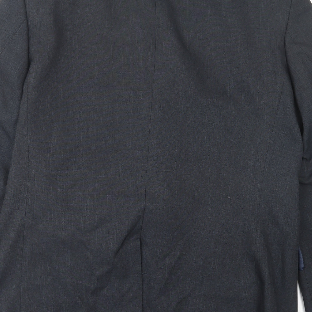 Taylor & Wright Mens Grey Polyacrylate Fibre Jacket Suit Jacket Size 40