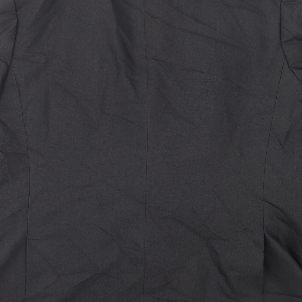 Burton Mens Grey Polyacrylate Fibre Jacket Suit Jacket Size 44
