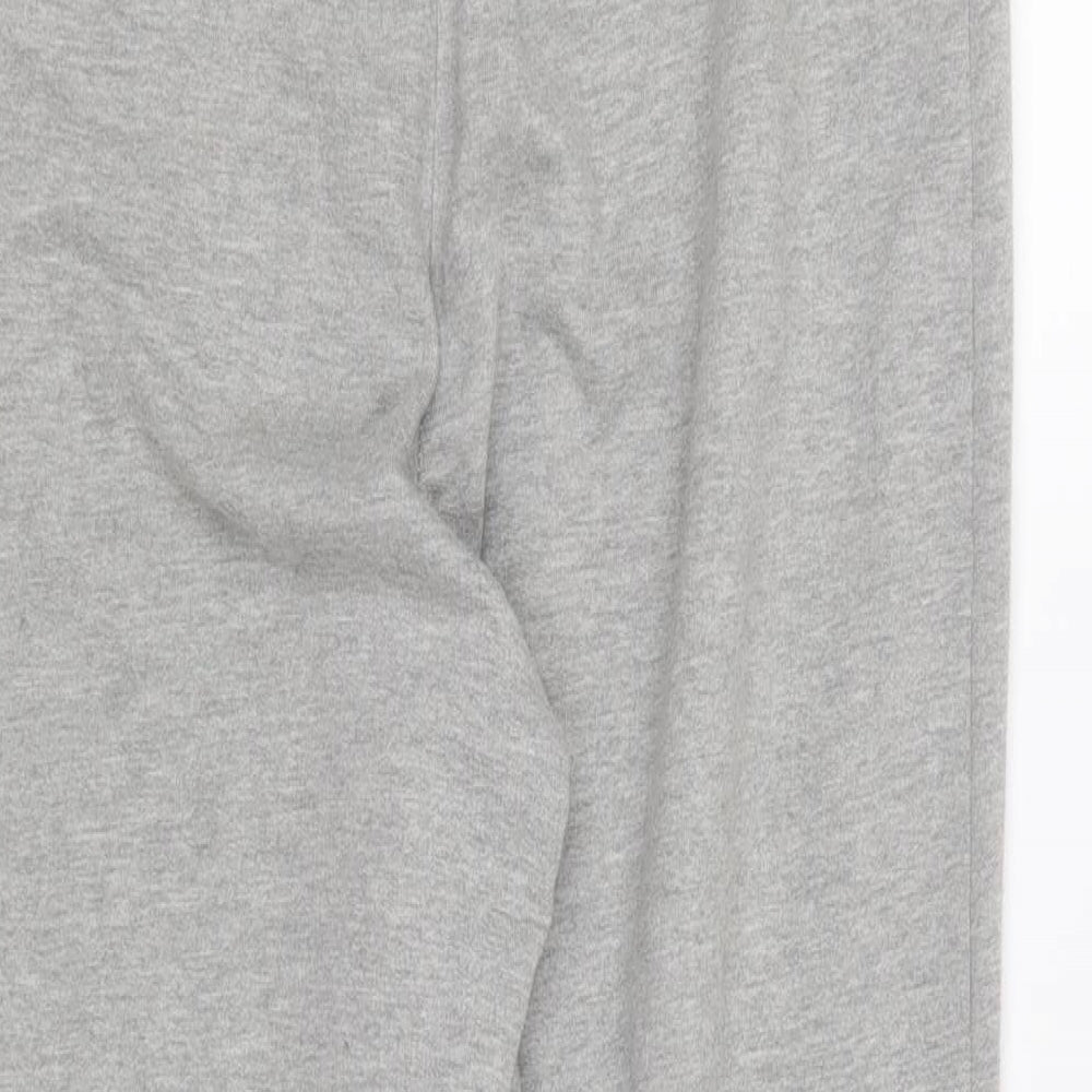 Dunnes Stores Womens Grey Polyester Jogger Trousers Size 10 L21 in Regular Drawstring - Malibu