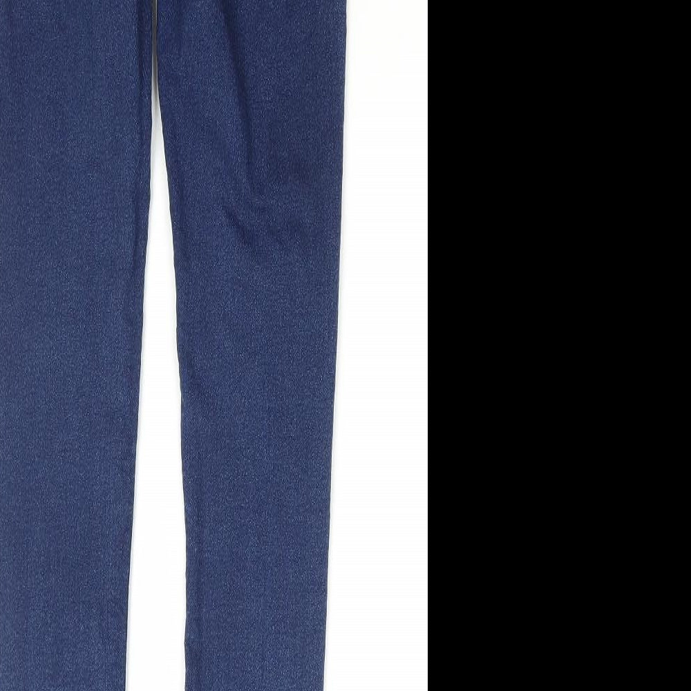 Preworn Womens Blue Cotton Jegging Jeans Size 26 in L28 in Regular