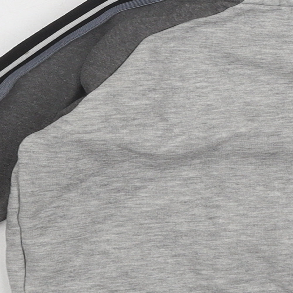 Next Boys Grey Cotton Pullover Sweatshirt Size 2-3 Years Pullover
