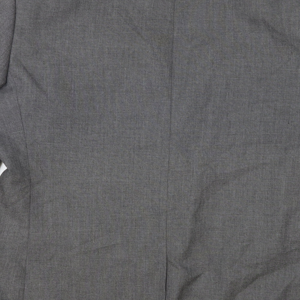 Taylor & Wright Mens Grey Polyester Jacket Blazer Size 44