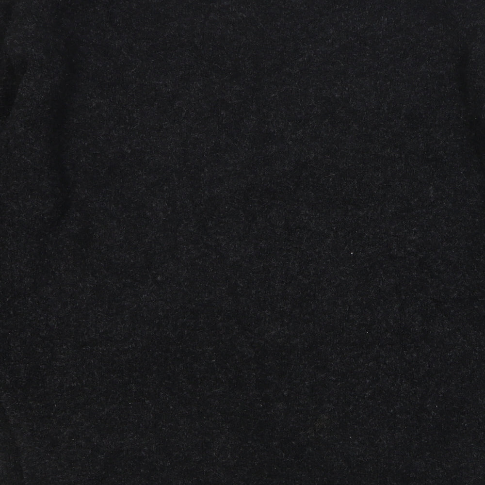 H&M Womens Grey Round Neck Acrylic Pullover Jumper Size S