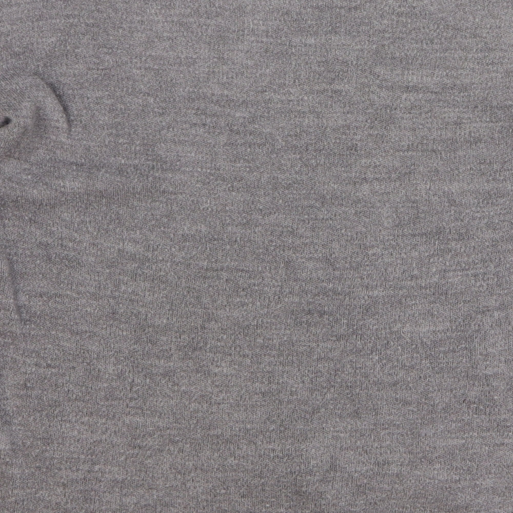 Atmosphere Womens Grey Round Neck Acrylic Pullover Jumper Size 6