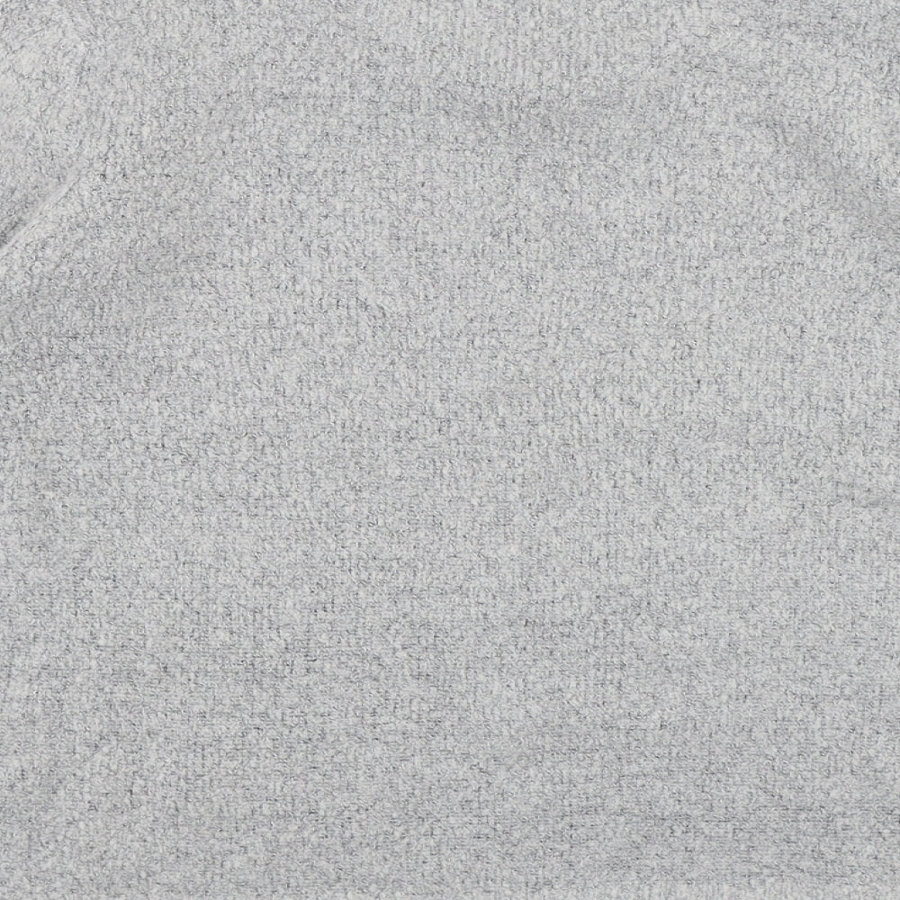 Onfire Womens Grey Round Neck Acrylic Pullover Jumper Size 14