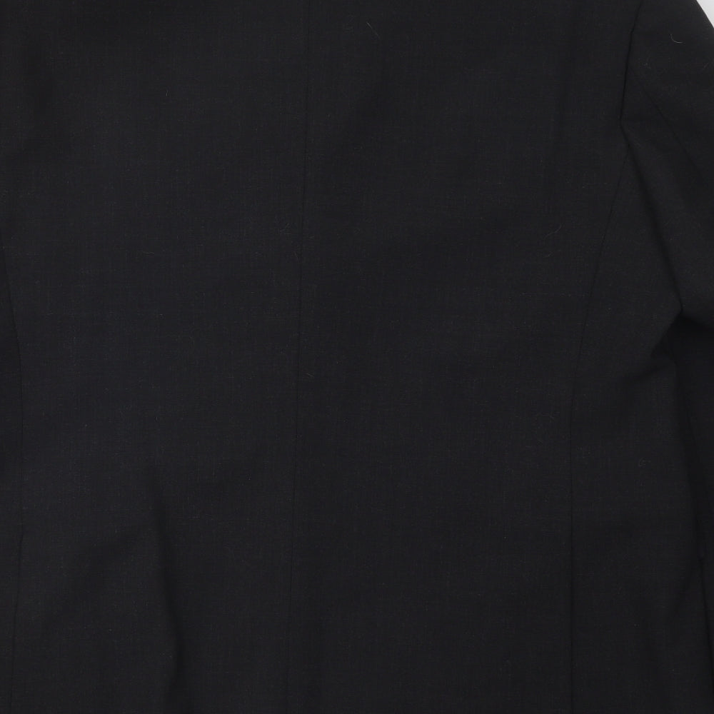 Urban Resistance Mens Black Polyester Jacket Suit Jacket Size 44