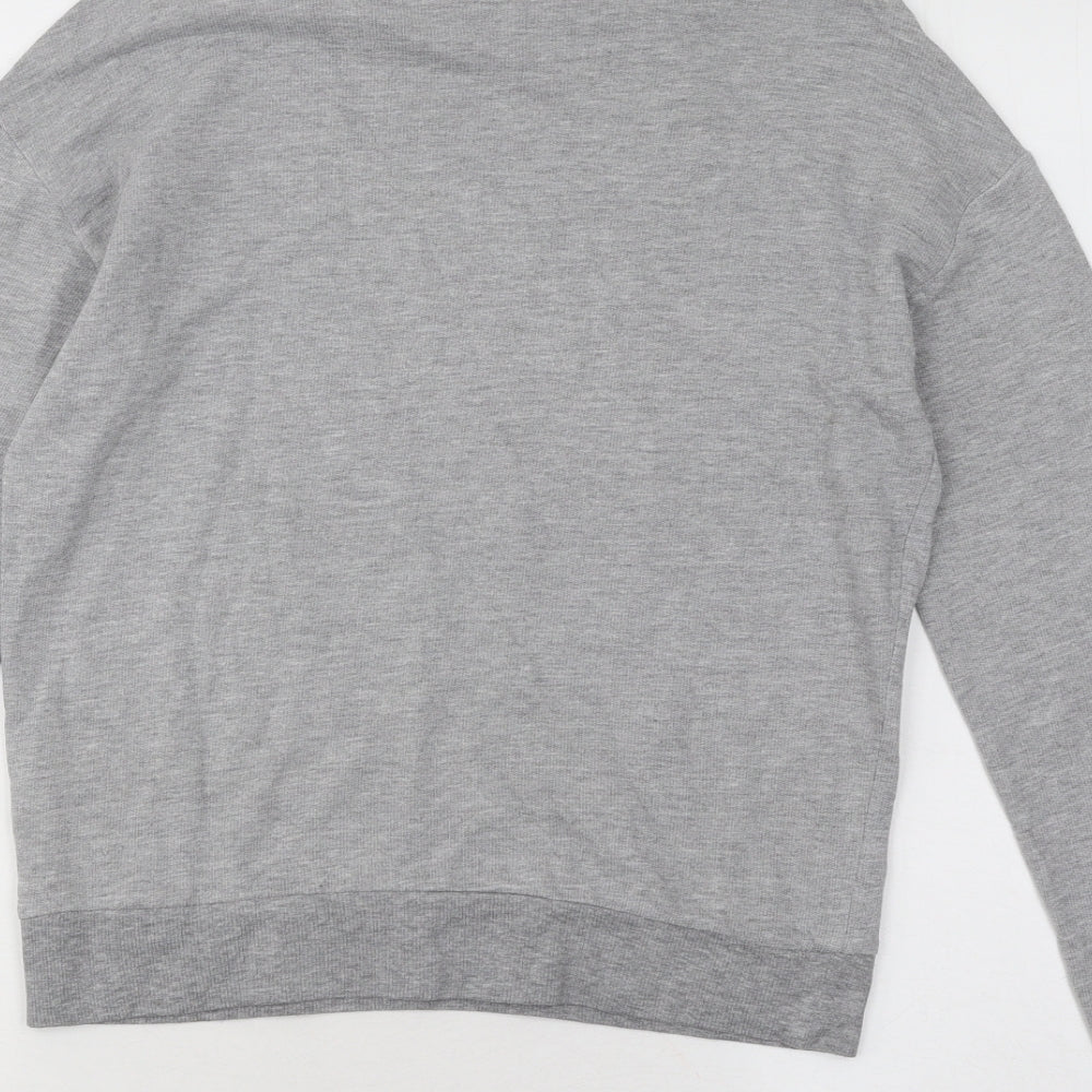 Divided by H&M Womens Grey Cotton Pullover Sweatshirt Size XS Pullover - Superior