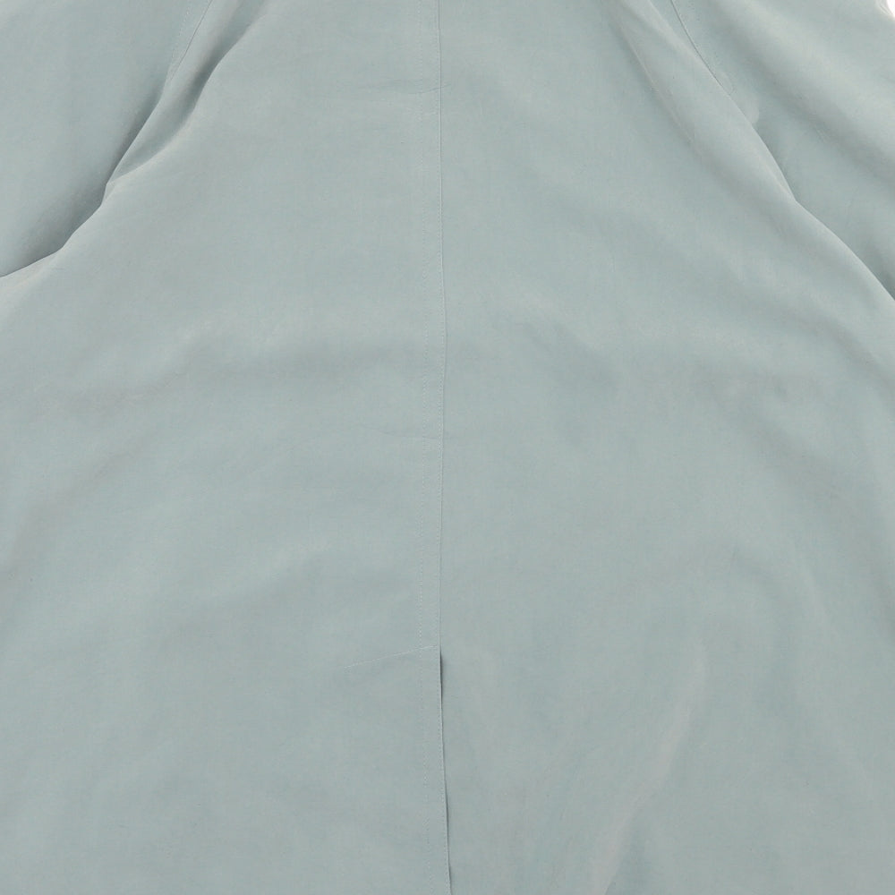 Berkertex Womens Green Jacket Coat Size 18 Button