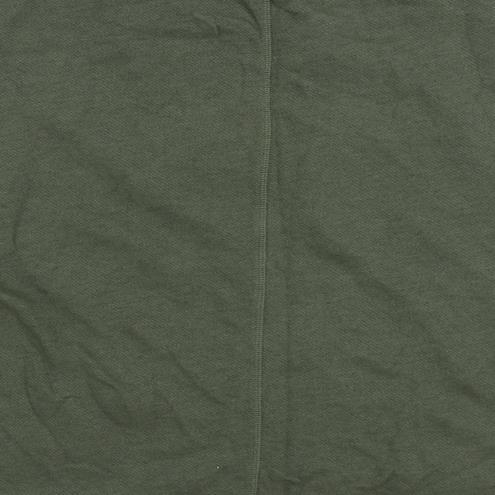 Anko Womens Green Cotton Pullover Sweatshirt Size 10 Pullover