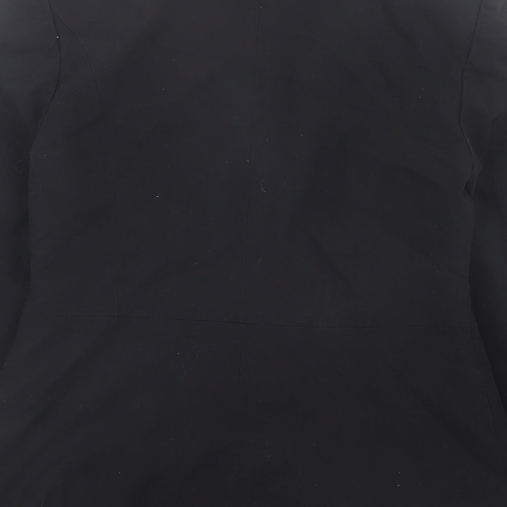 Dorothy Perkins Womens Black Jacket Blazer Size 10 Button