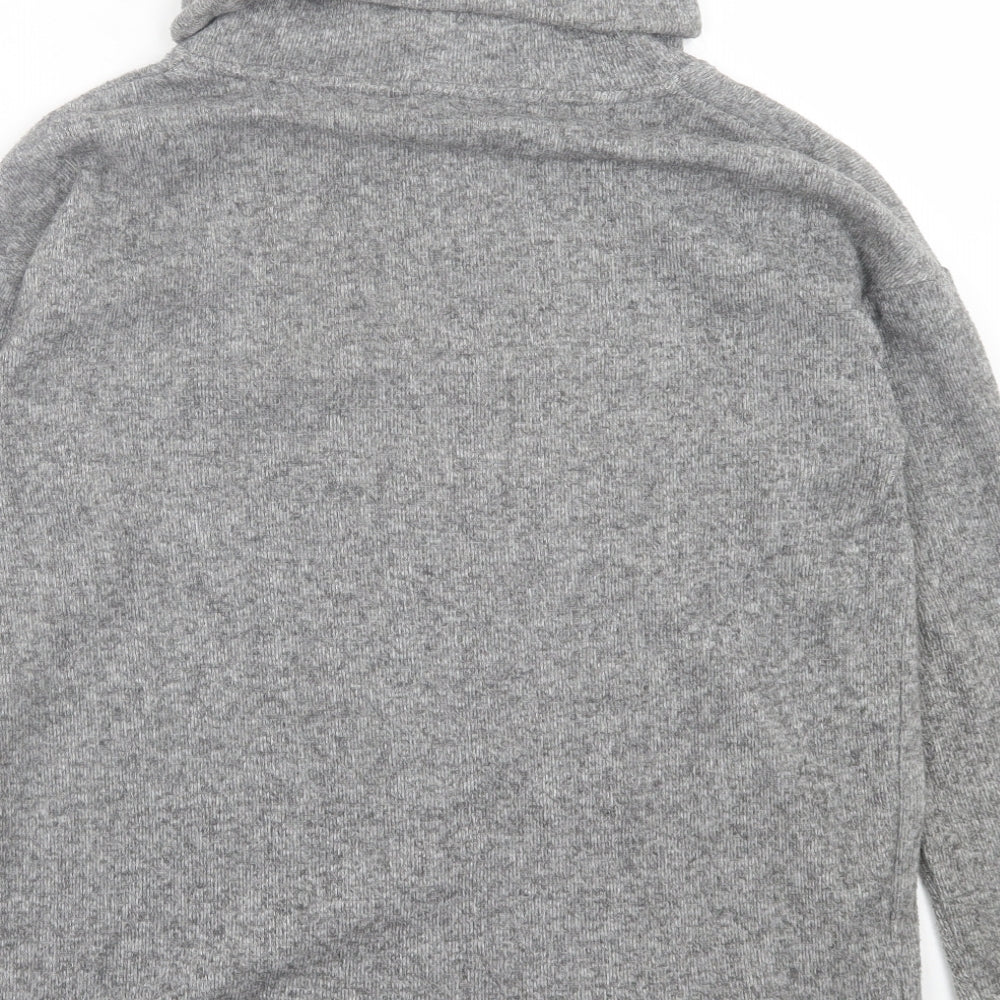 F&F Womens Grey Polyester Pullover Sweatshirt Size 6 Pullover