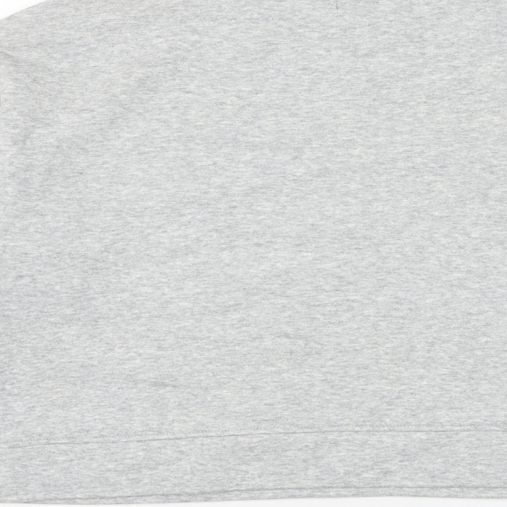Pieces Womens Grey Cotton Pullover Sweatshirt Size XS Pullover