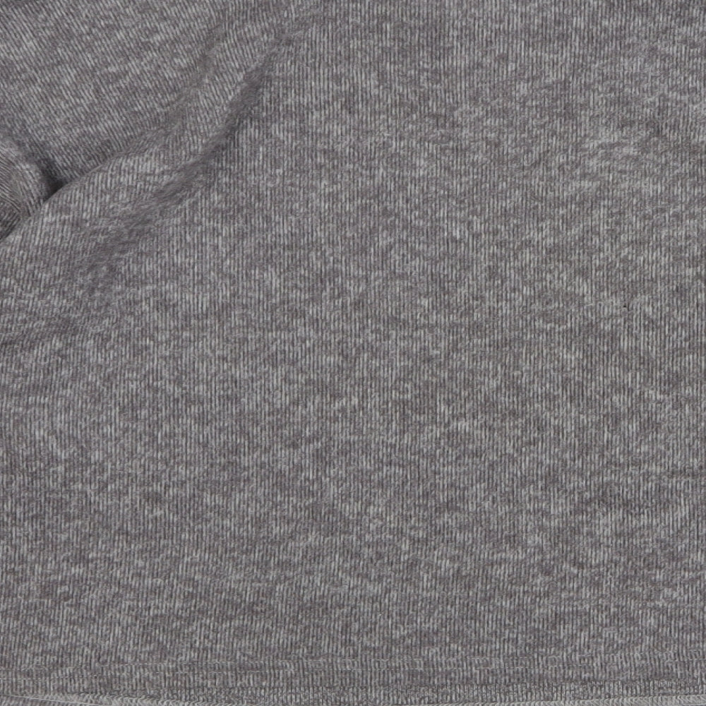New Look Womens Grey Polyester Pullover Sweatshirt Size M Pullover