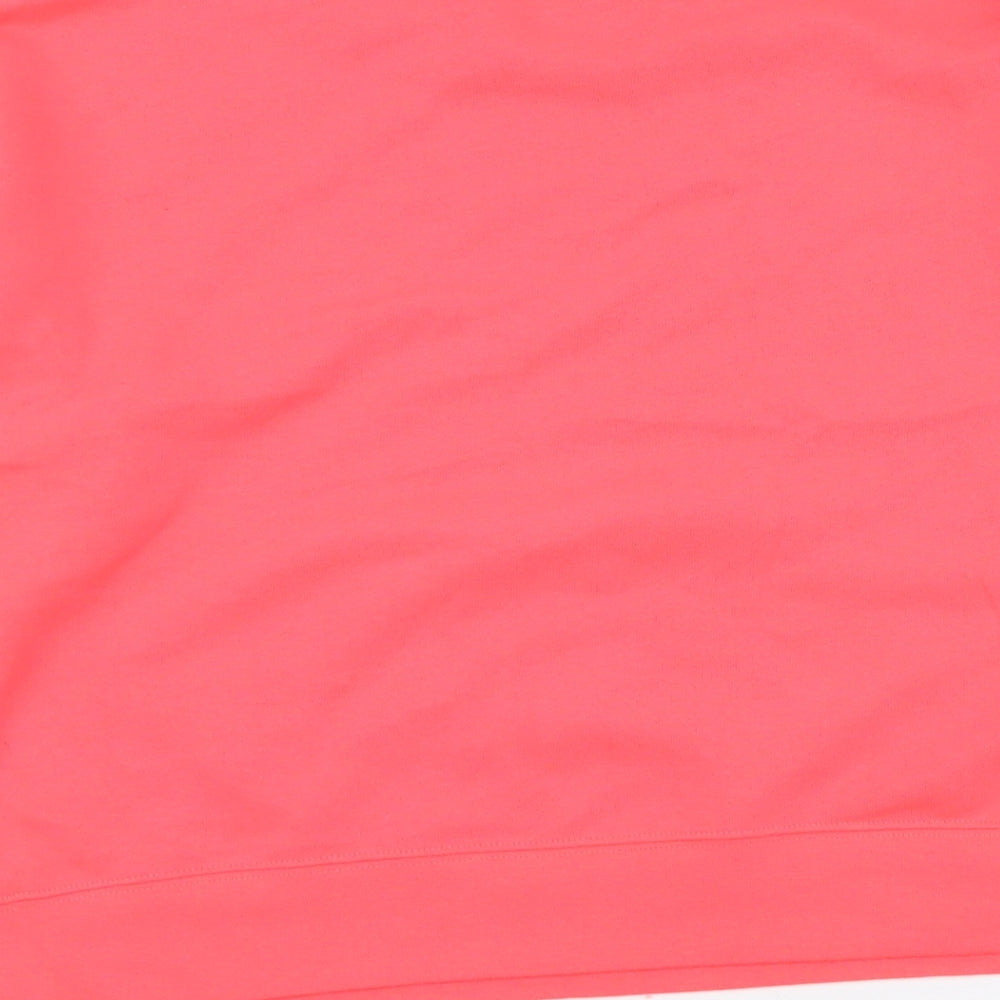 Dunnes Stores Womens Pink Polyester Pullover Sweatshirt Size M Pullover
