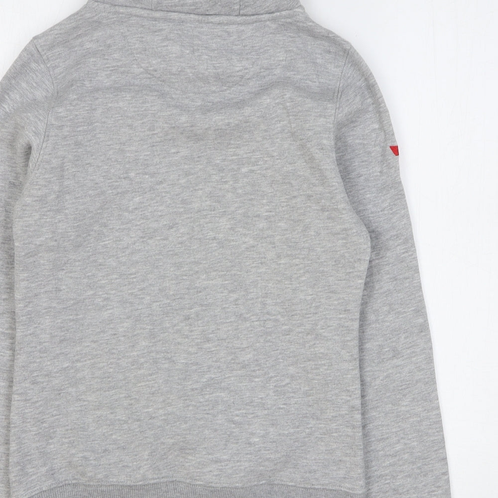 Fanatics Womens Grey Cotton Pullover Hoodie Size 8 Pullover