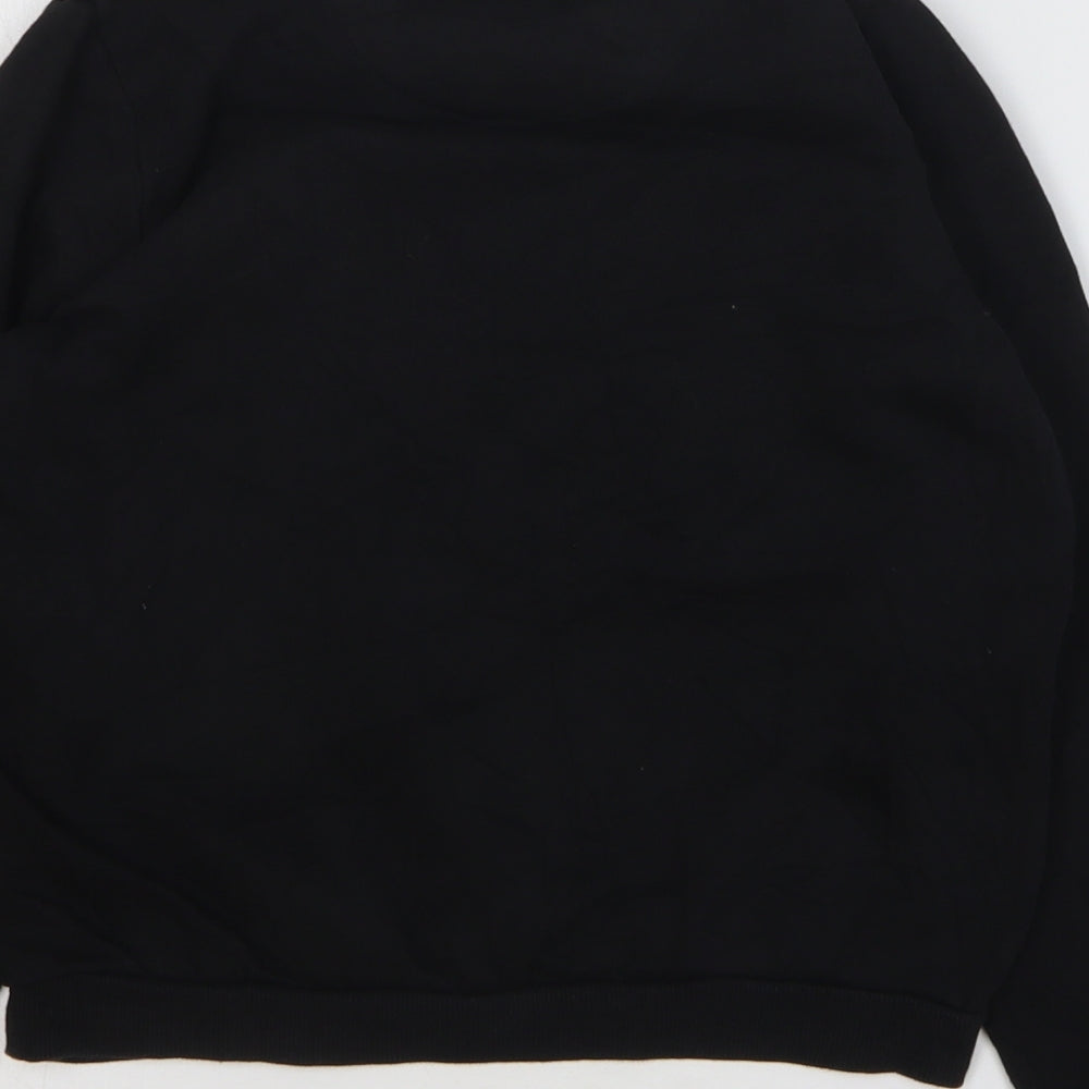 Primark Boys Black Cotton Pullover Sweatshirt Size 10-11 Years Pullover - Tokyo
