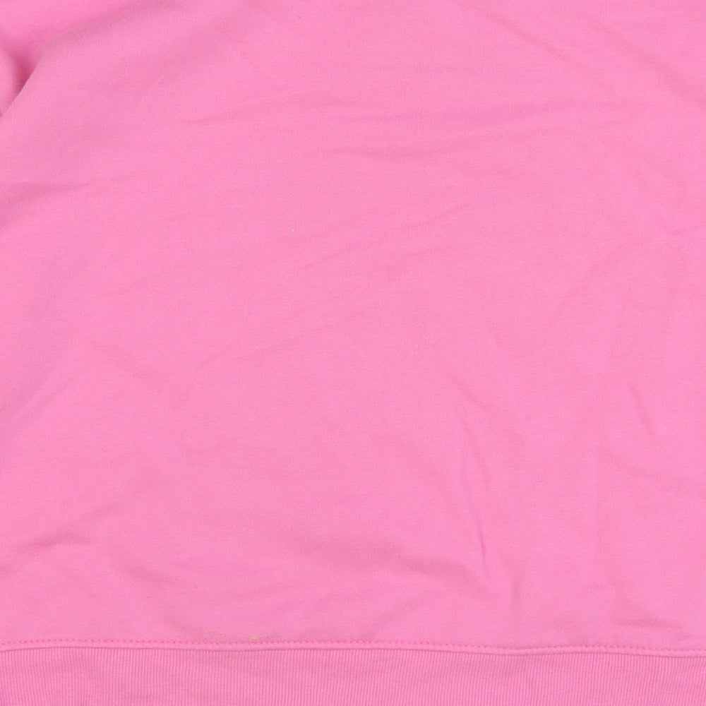 Primark Womens Pink Cotton Pullover Sweatshirt Size 6 Pullover - Be Nice