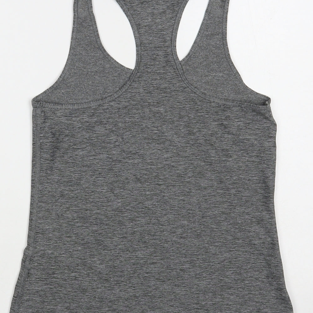 Souluxe Womens Grey Polyester Pullover Tank Size S Scoop Neck Pullover