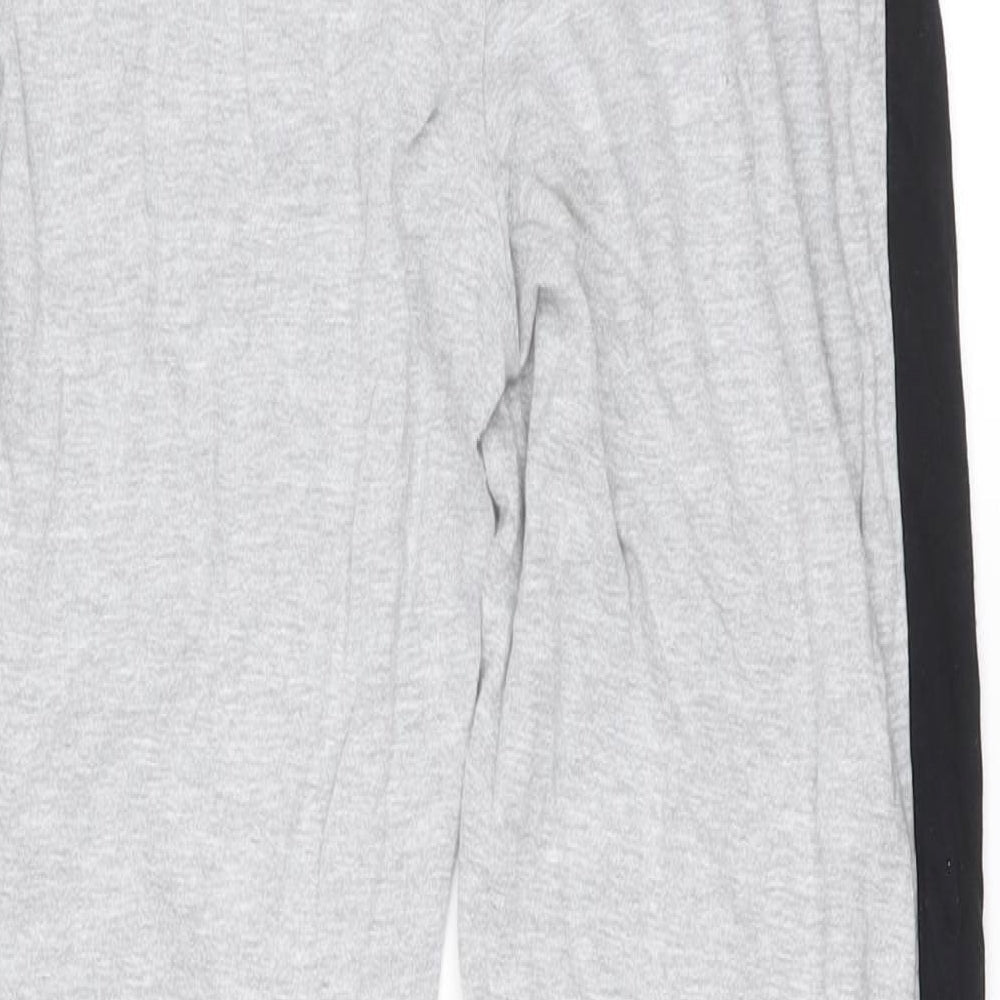 Dunnes Mens Grey Cotton Snow Pants Trousers Size 31 in L27 in Regular Drawstring