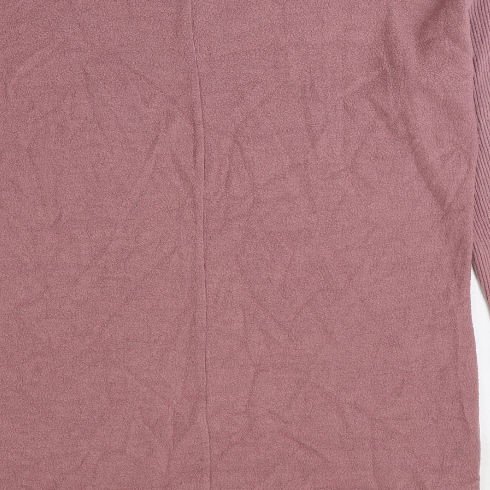 George Womens Pink Viscose Pullover Sweatshirt Size M Pullover
