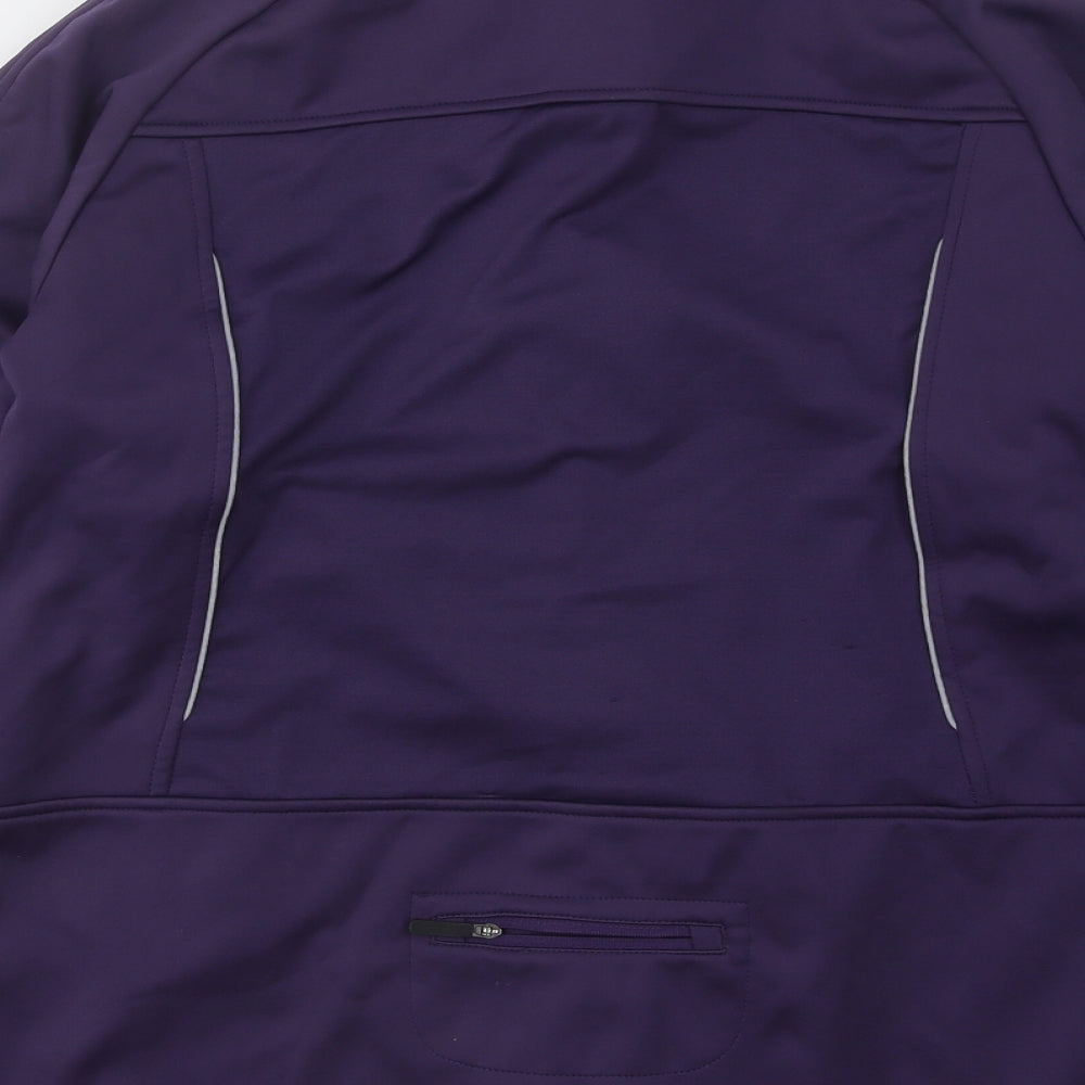 Crivit Womens Purple Jacket Size L Zip
