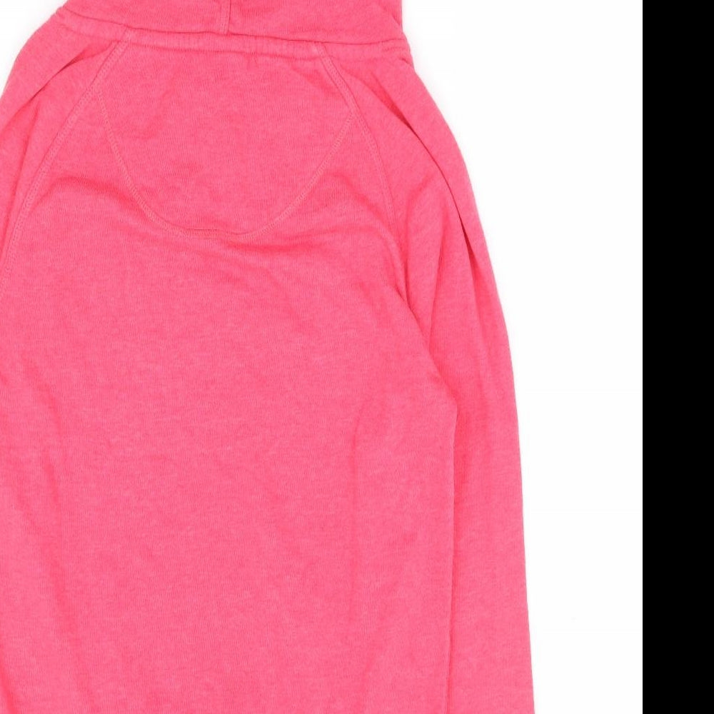 Mataray Girls Pink Polyester Pullover Hoodie Size 13-14 Years Pullover