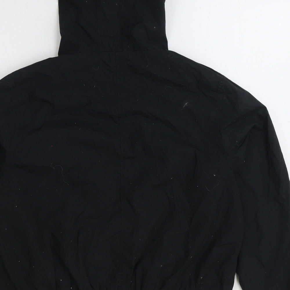 South Womens Black Jacket Size 16 Zip