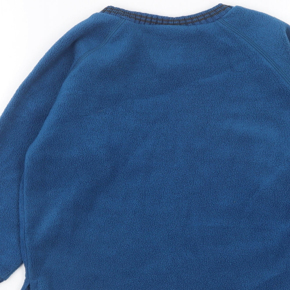 Rebel Active Boys Blue Polyester Pullover Sweatshirt Size 5-6 Years Pullover