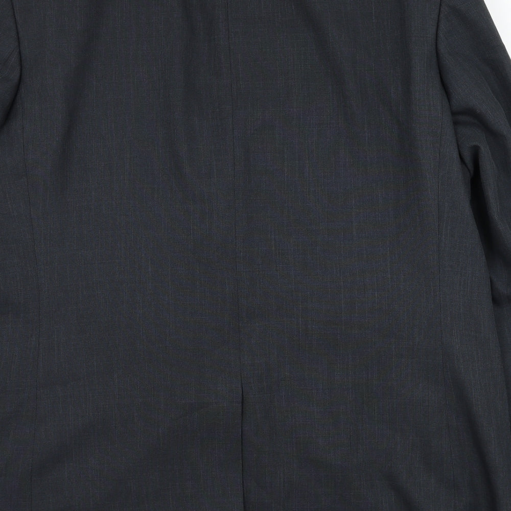 Taylor & Wright Mens Grey Polyester Jacket Suit Jacket Size 46