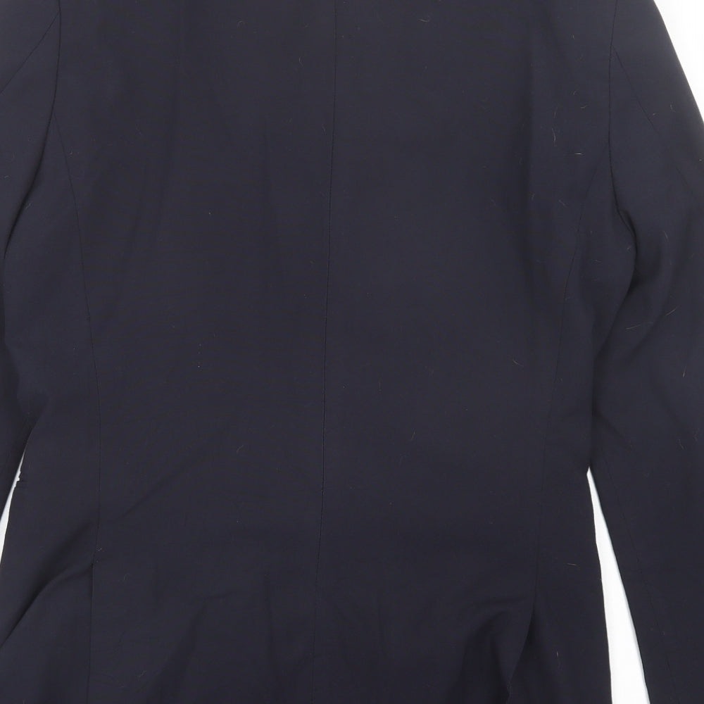 NEXT Mens Blue Polyester Jacket Suit Jacket Size 36