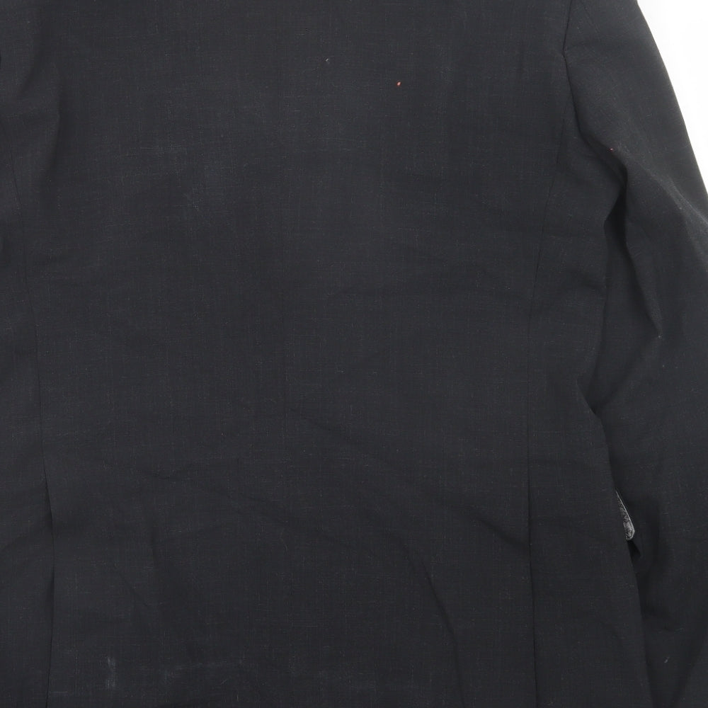 Raymond Mens Grey Wool Jacket Suit Jacket Size 40