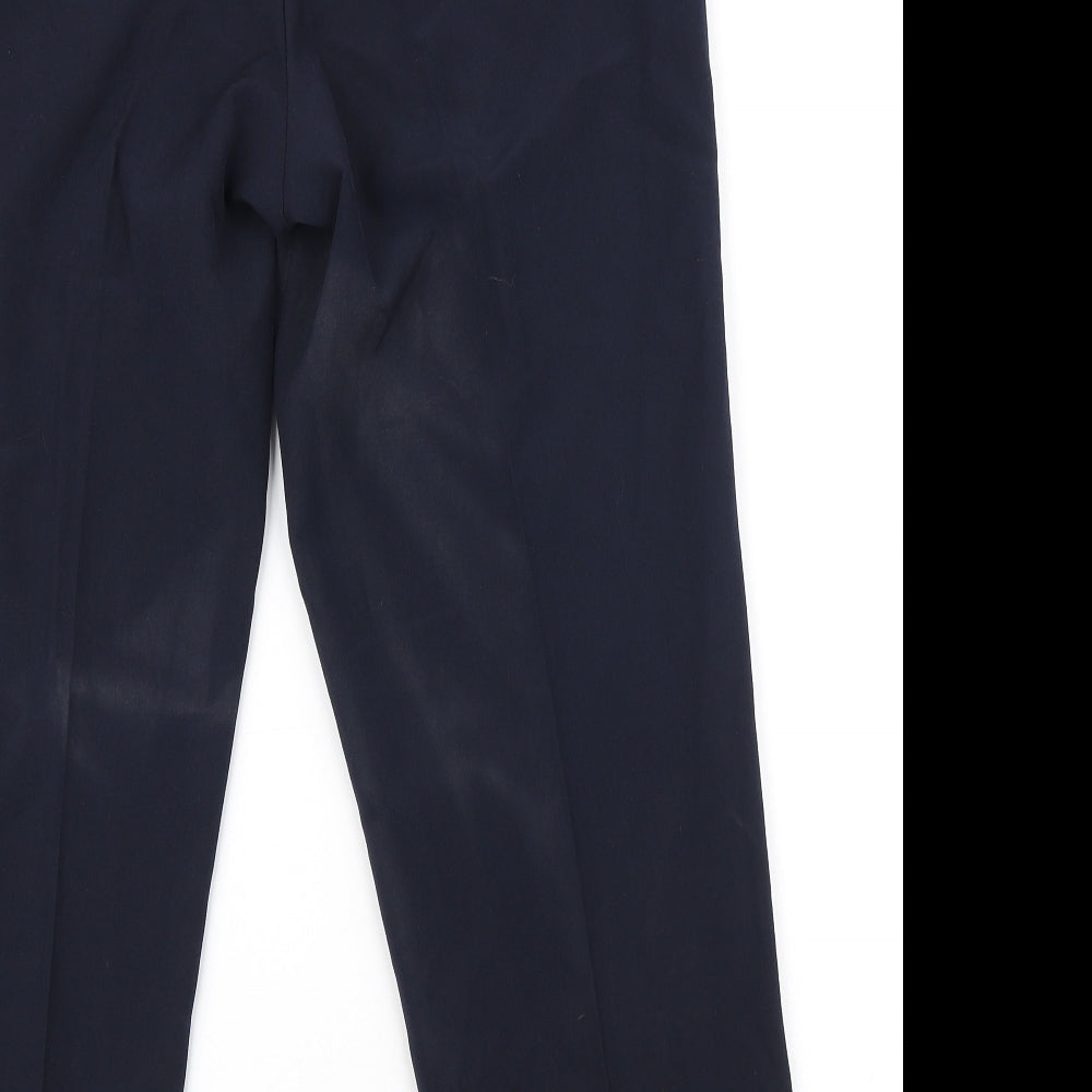 Sarah Hamilton Womens Blue Polyester Sweatpants Trousers Size 14 L27.5 in Regular