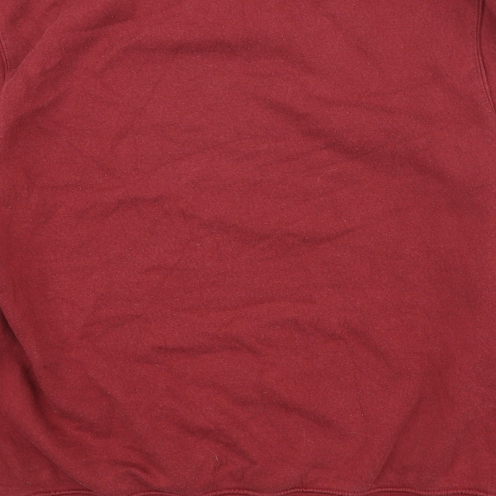 Roly Womens Red Polyester Pullover Sweatshirt Size M - Compostela University