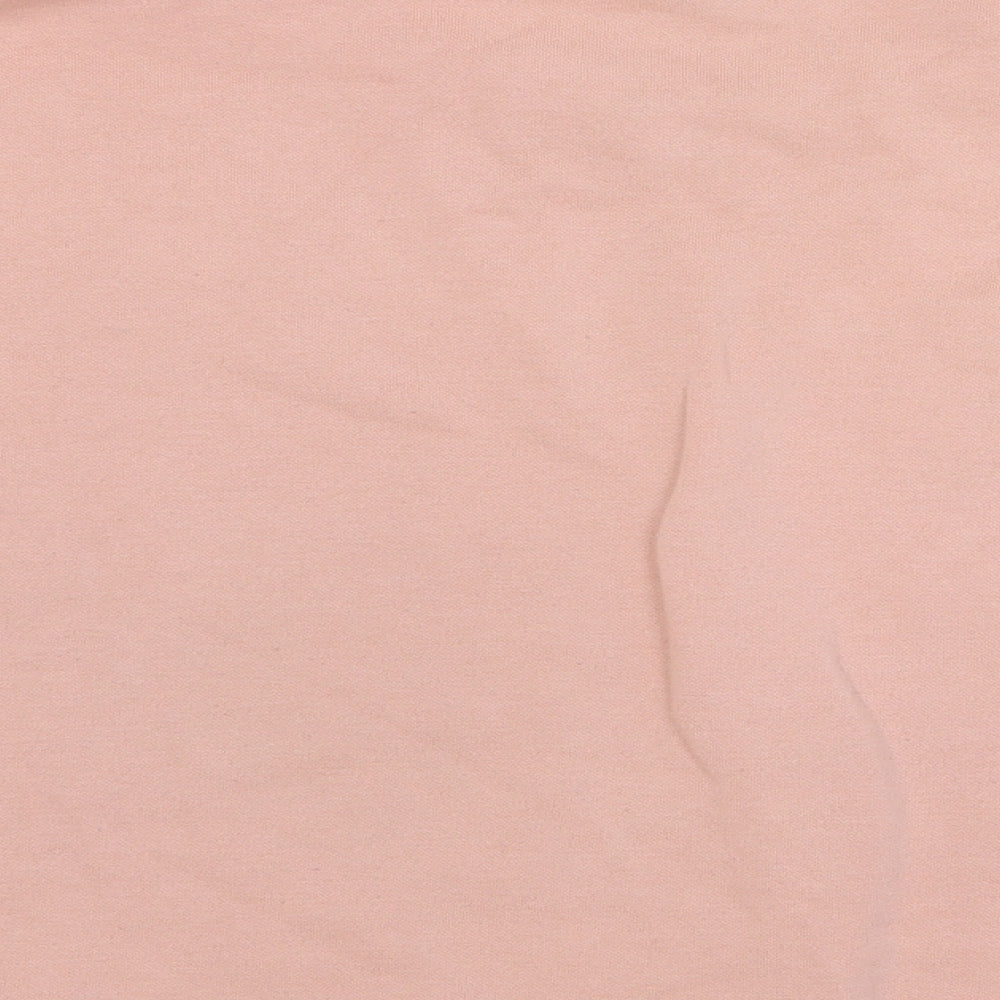 Primark Womens Pink Polyester Pullover Sweatshirt Size 12 Pullover - Cropped