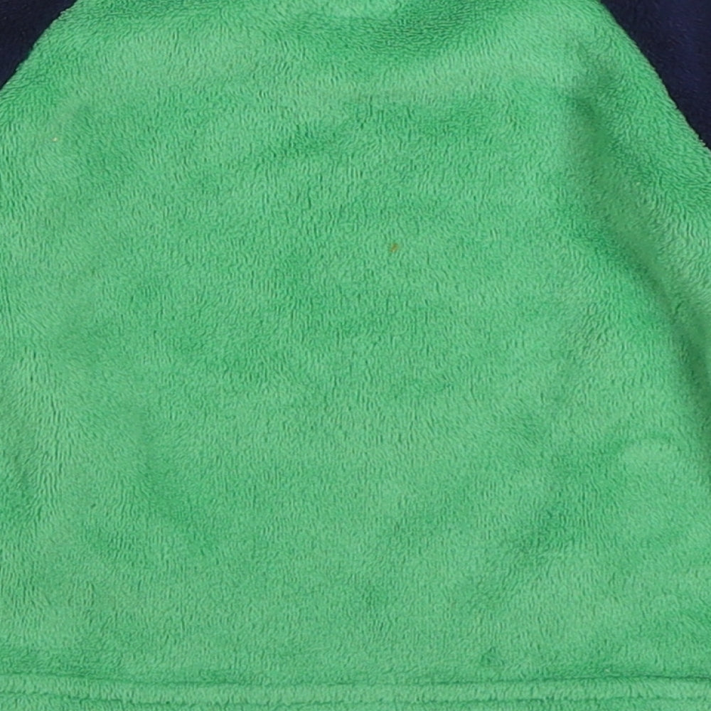 Primark Baby Green Solid Polyester Pyjama Top Size 9-12 Months Pullover - Robot