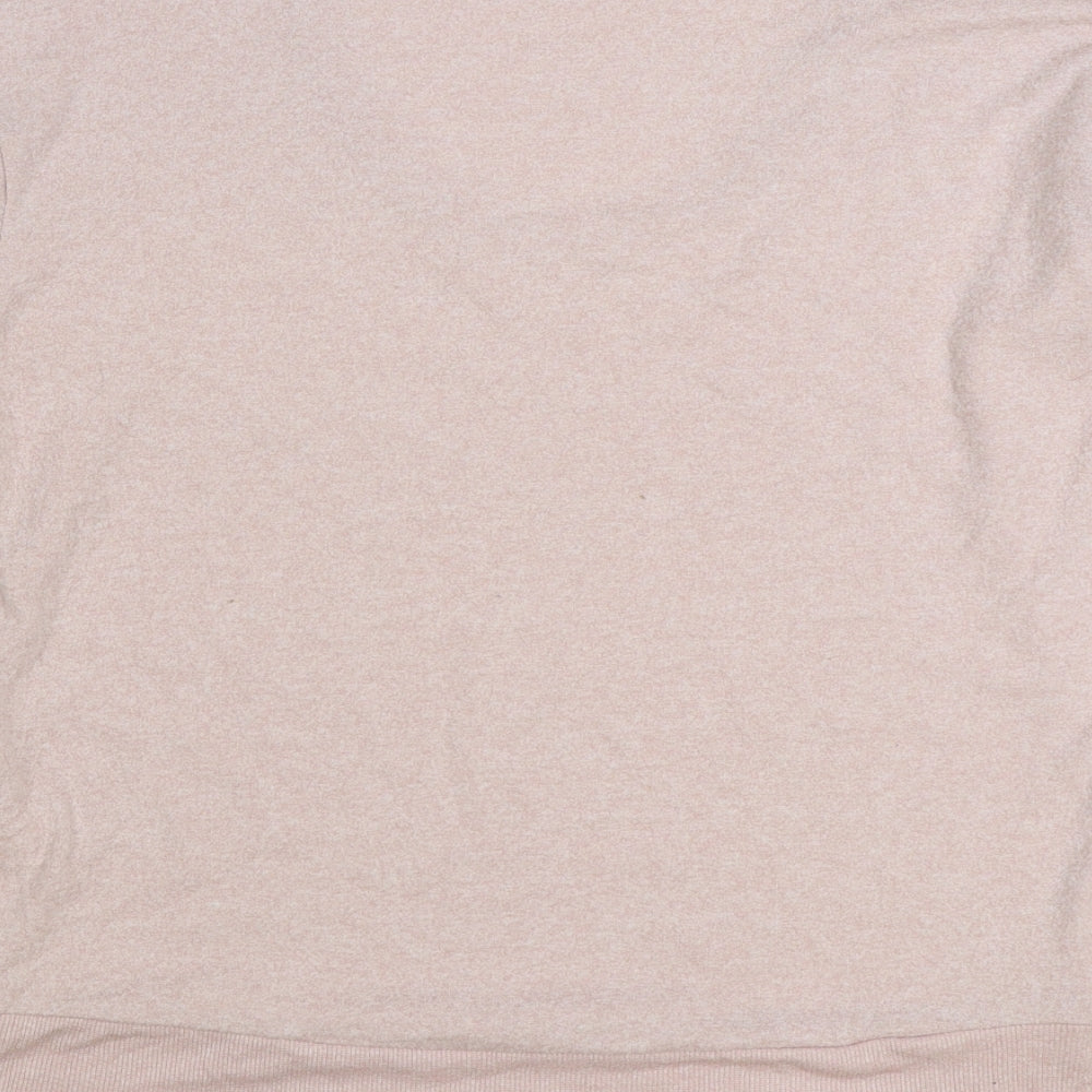 NEXT Womens Pink Viscose Pullover Sweatshirt Size 8 Pullover