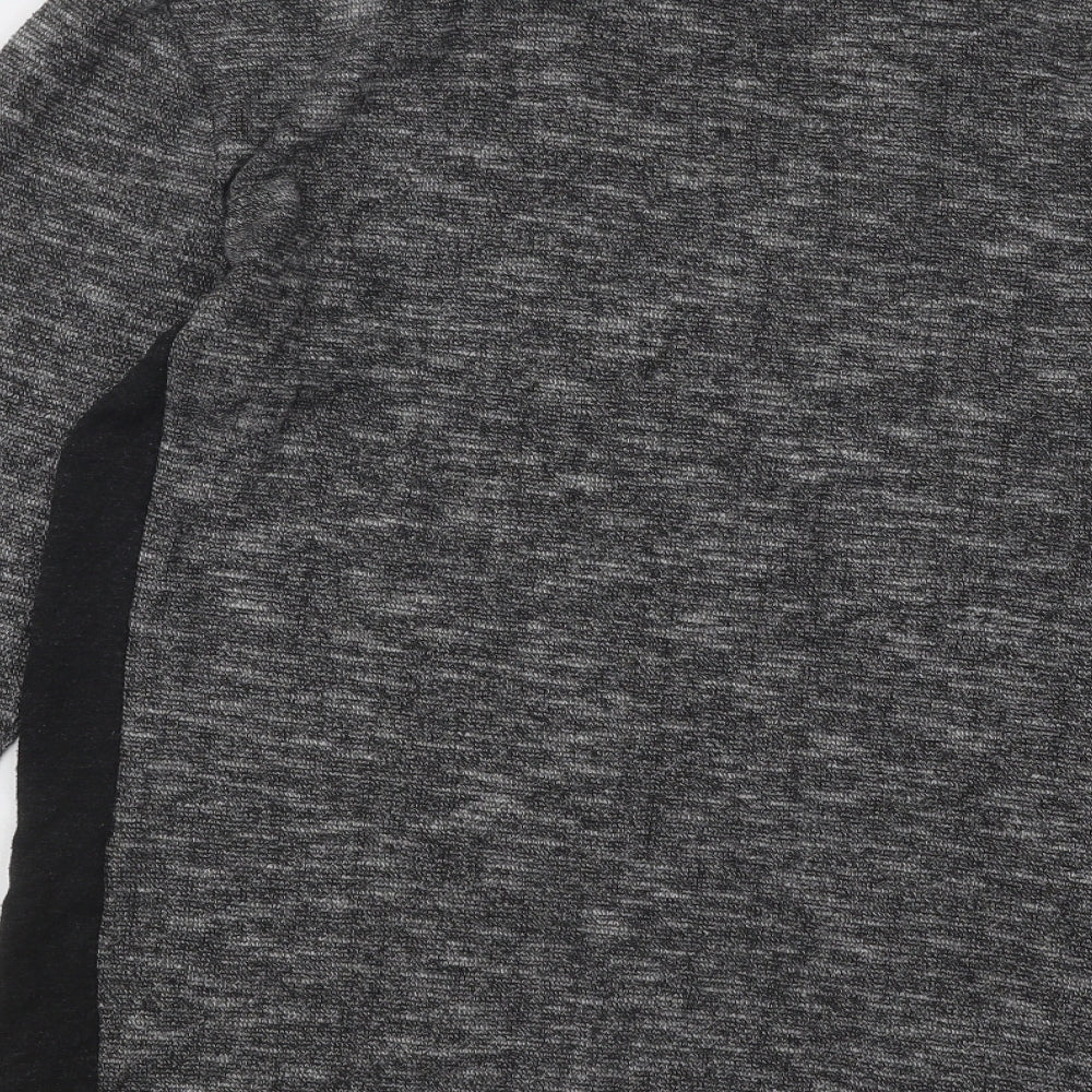 River Island Womens Grey Round Neck Acrylic Pullover Jumper Size S