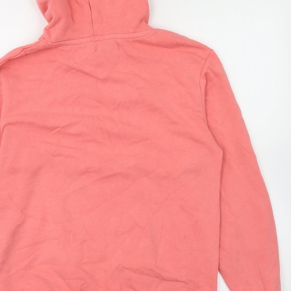 Preworn Womens Pink Cotton Pullover Hoodie Size S Pullover