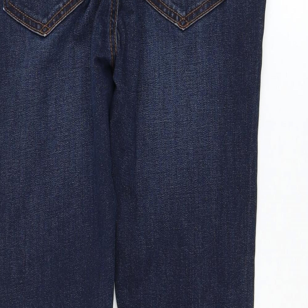 Preworn Womens Blue Polyester Skinny Jeans Size 30 in L28 in Regular Zip