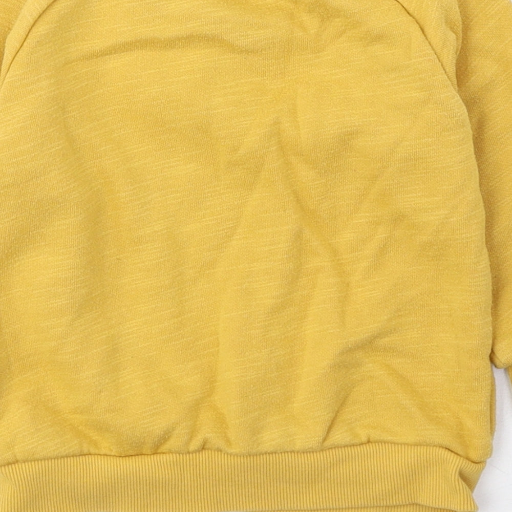 Atmosphere Baby Yellow Cotton Pullover Jumper Size 12-18 Months Pullover