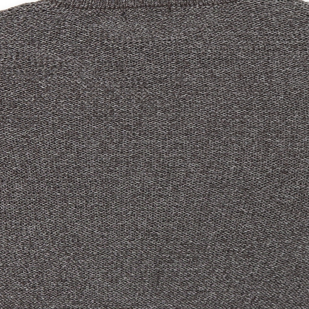 Atmosphere Womens Brown Round Neck Acrylic Pullover Jumper Size 14