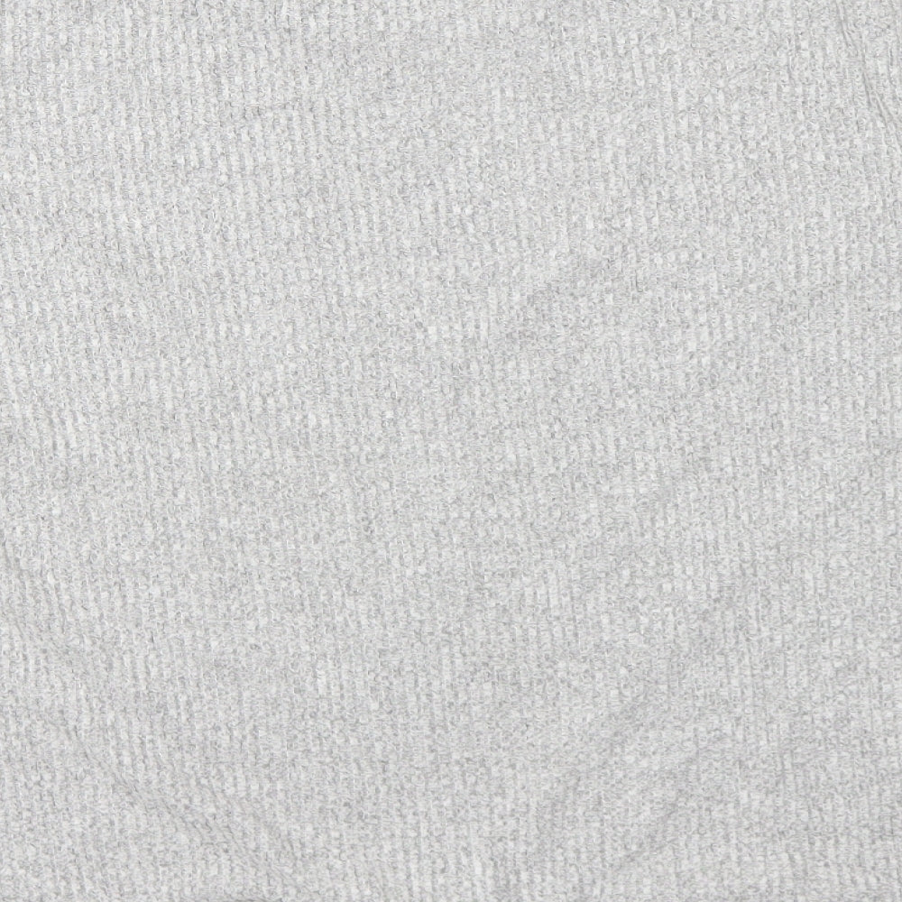 ASOS Womens Grey Viscose Pullover Sweatshirt Size 10 Pullover - Loungewear