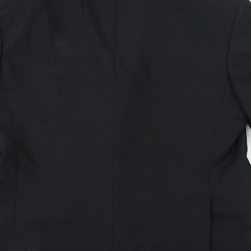Jams Barry Mens Black Polyester Jacket Blazer Size L