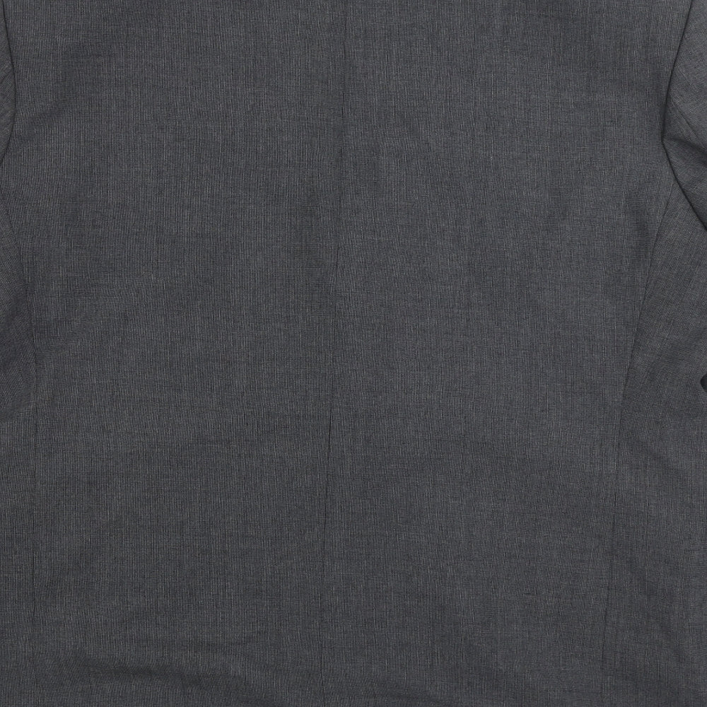St Michael Mens Grey Wool Jacket Suit Jacket Size 44