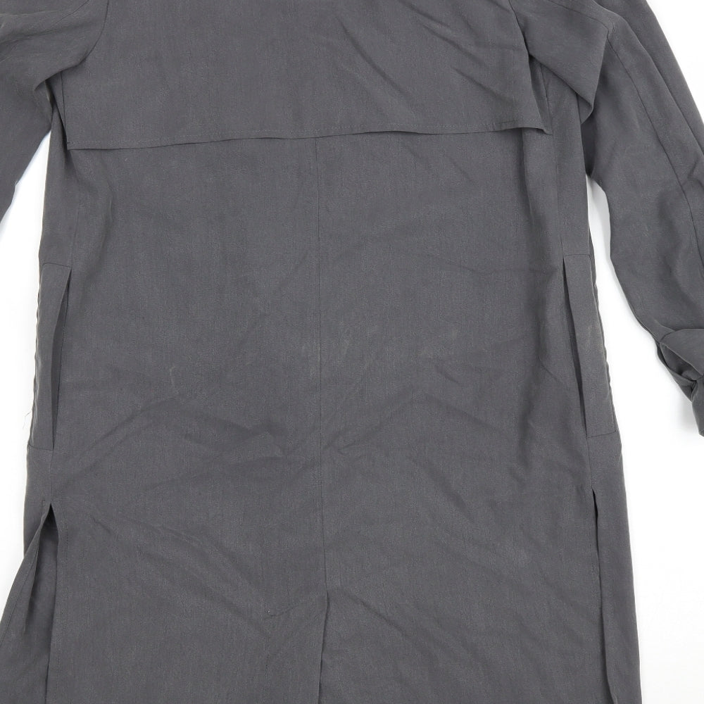 Debenhams Womens Grey Jacket Size 8 Tie