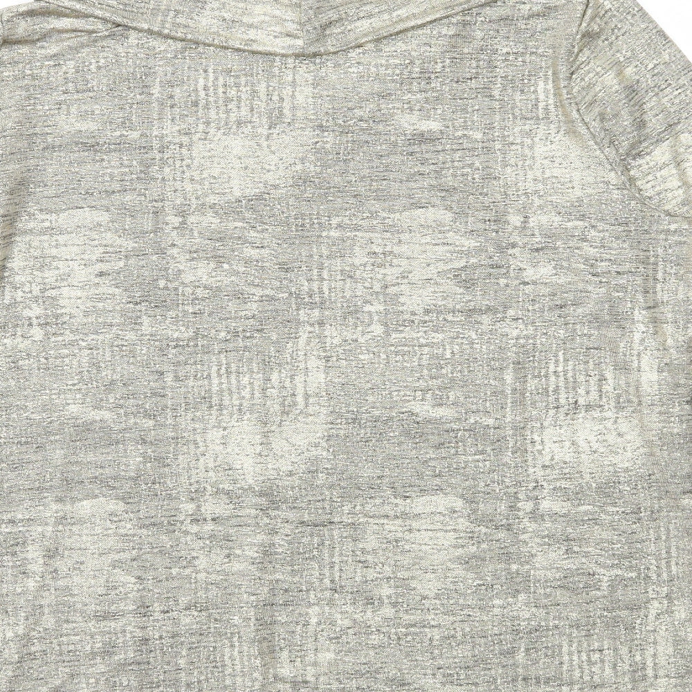 Mr Max Womens Gold Polyester Basic T-Shirt Size XL Roll Neck