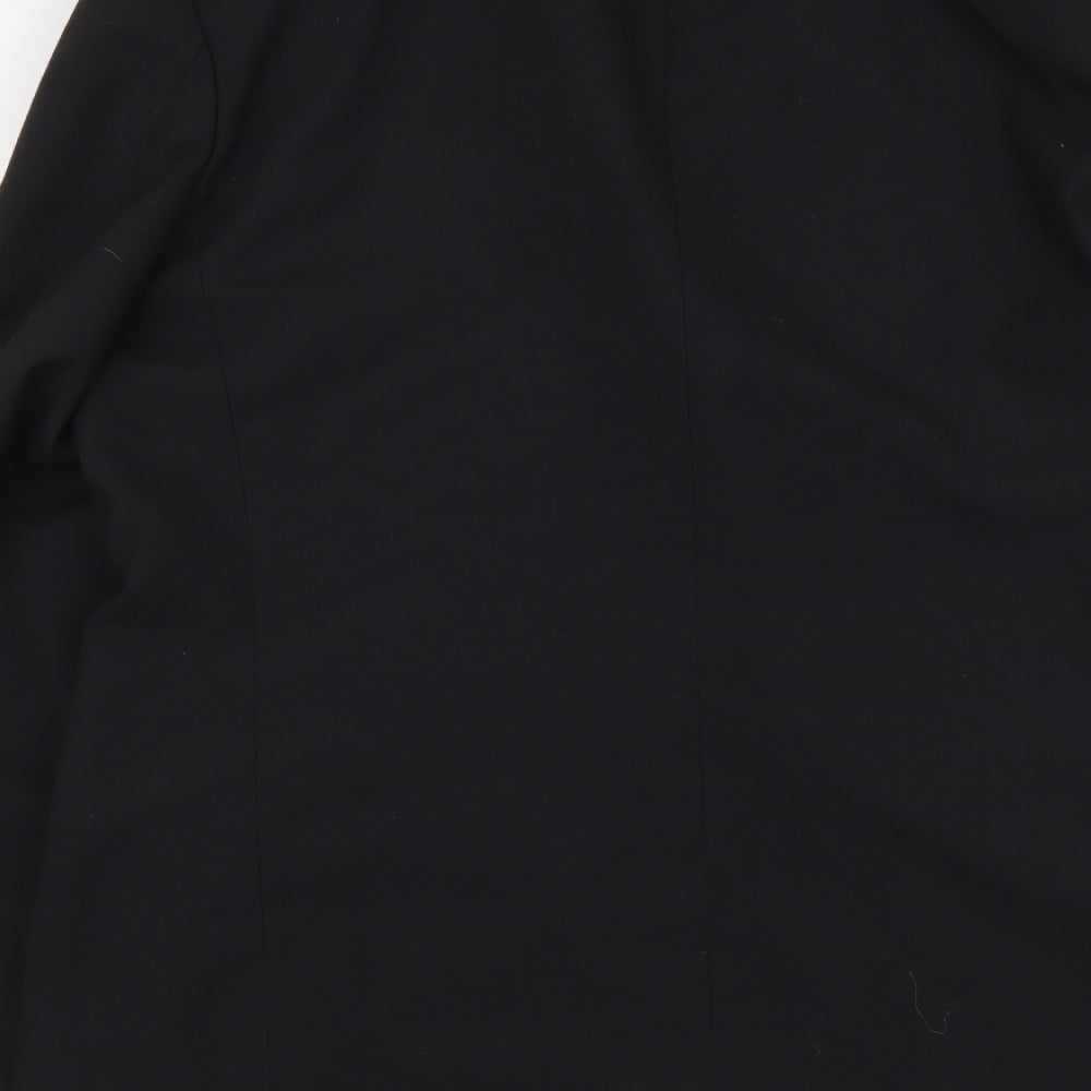 Marks & Spencer Mens Black Polyester Jacket Suit Jacket Size M