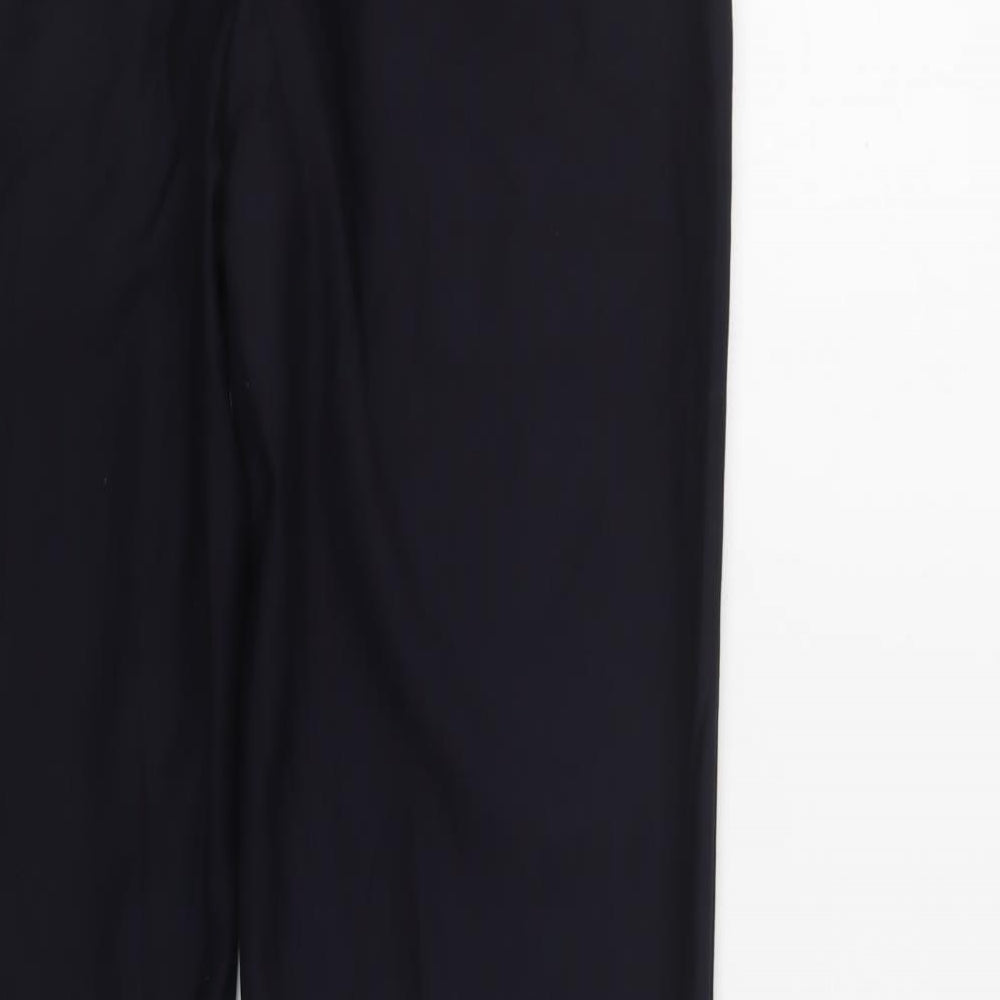 Cedarwood State Mens Blue Polyester Dress Pants Trousers Size 34 in L34 in Regular Button